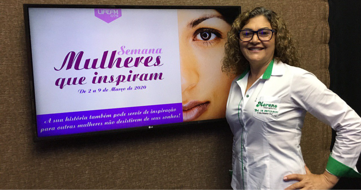 Rádio Life recebe empresária da Moreno Gengibres no programa 