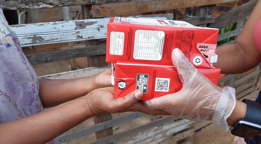 Campanha de Doação de Leite realizou terceira entrega neste sábado, 18