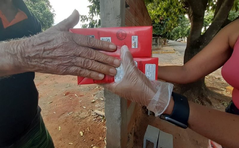 Campanha de Doação de Leite realizou mais uma entrega neste sábado, 25