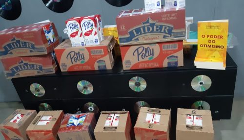 Campanha de doação de Leite realizou segunda entrega neste domingo, 12