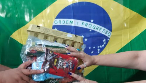 Ação solidária aliada à carreata do último feriado entrega mais de 30 cestas básicas