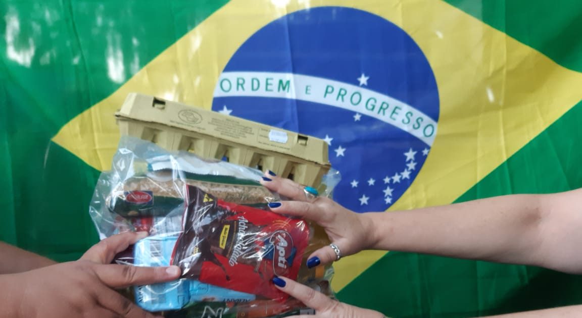 Ação solidária aliada à carreata do último feriado entrega mais de 30 cestas básicas