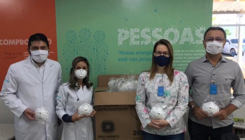 Energisa doa 6,7 mil máscaras N95 para hospitais em 11 estados