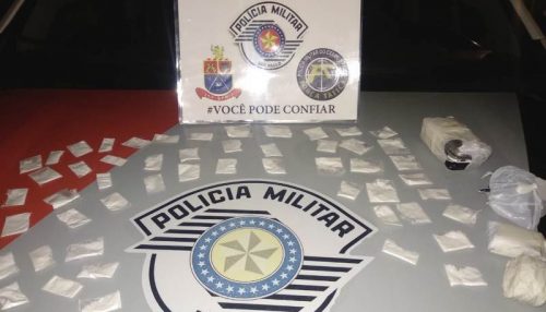 Força Tática prende floridense com droga que seria entregue perto de presídio