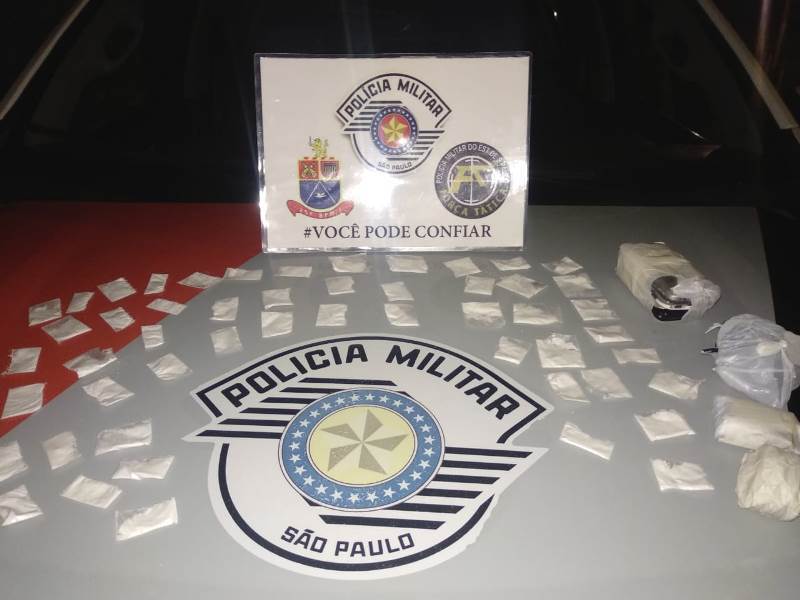 Força Tática prende floridense com droga que seria entregue perto de presídio