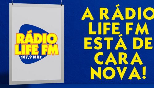 Rádio Life comemora 5 anos com novo visual
