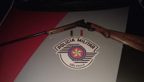 Após denúncia homem é preso em Adamantina por posse de arma