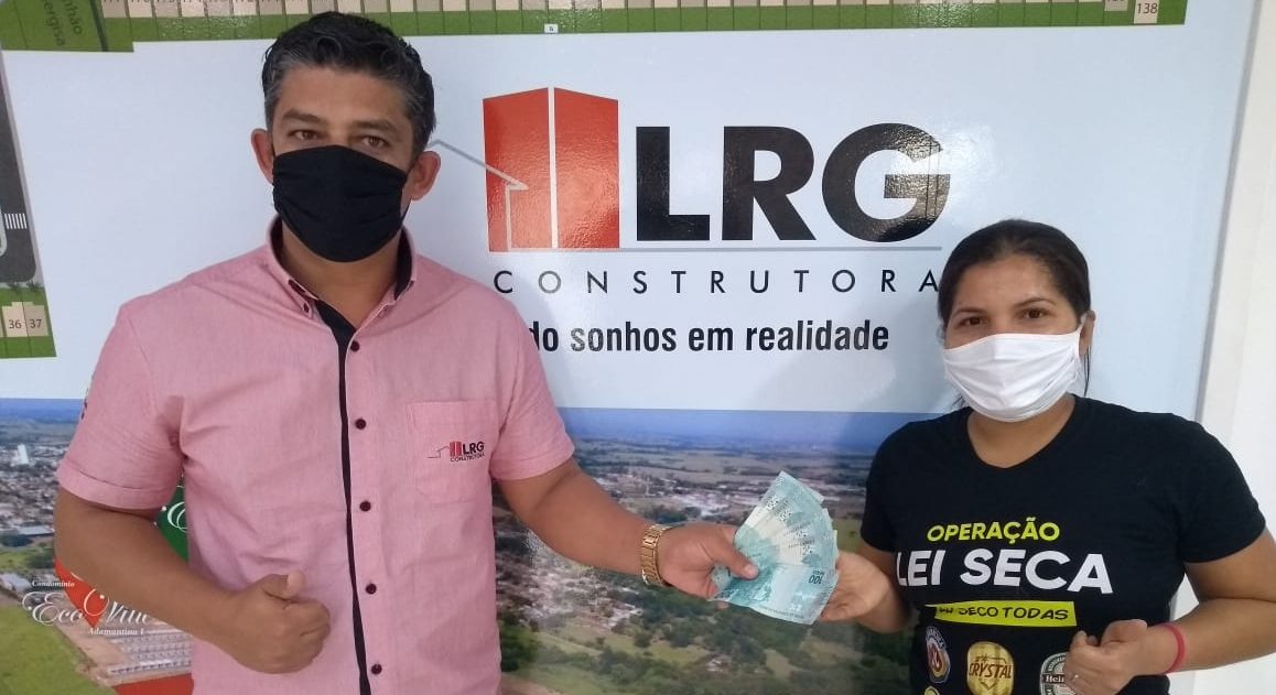 LRG Construtora abraça Live Solidária e sorteia R$500,00