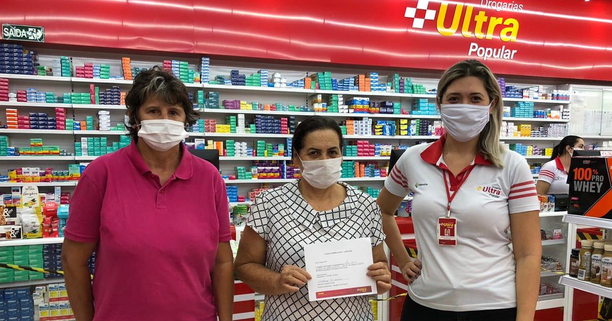 Live Solidária contou com apoio da Drogaria Ultra Popular