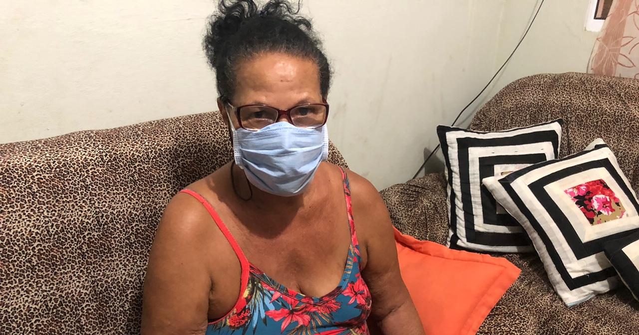 Maria Aquino, curada de Covid-19, já está em sua casa em Adamantina