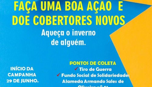 Fundo Social de Solidariedade de Adamantina realiza a campanha Inverno Solidário