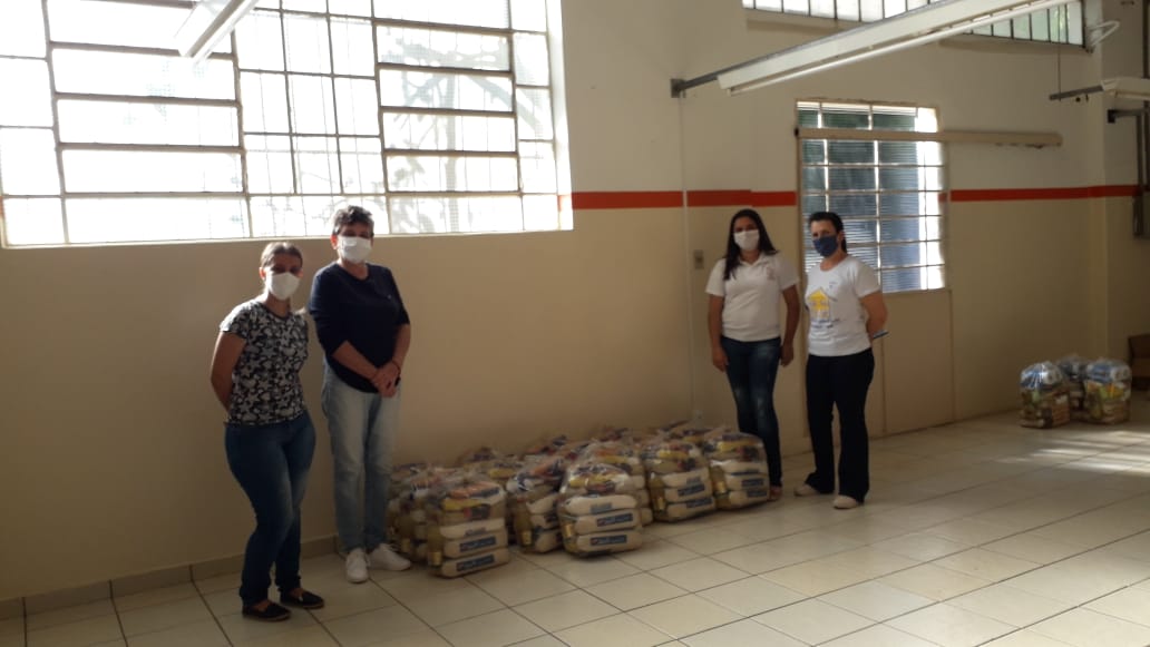 Casa de Amizade realiza a doação de cestas básicas ao Fundo Social de Solidariedade de Adamantina