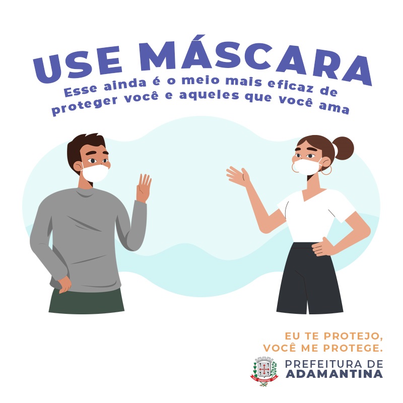 Use máscara: esse ainda é o meio mais eficaz de proteger você e aqueles que você ama