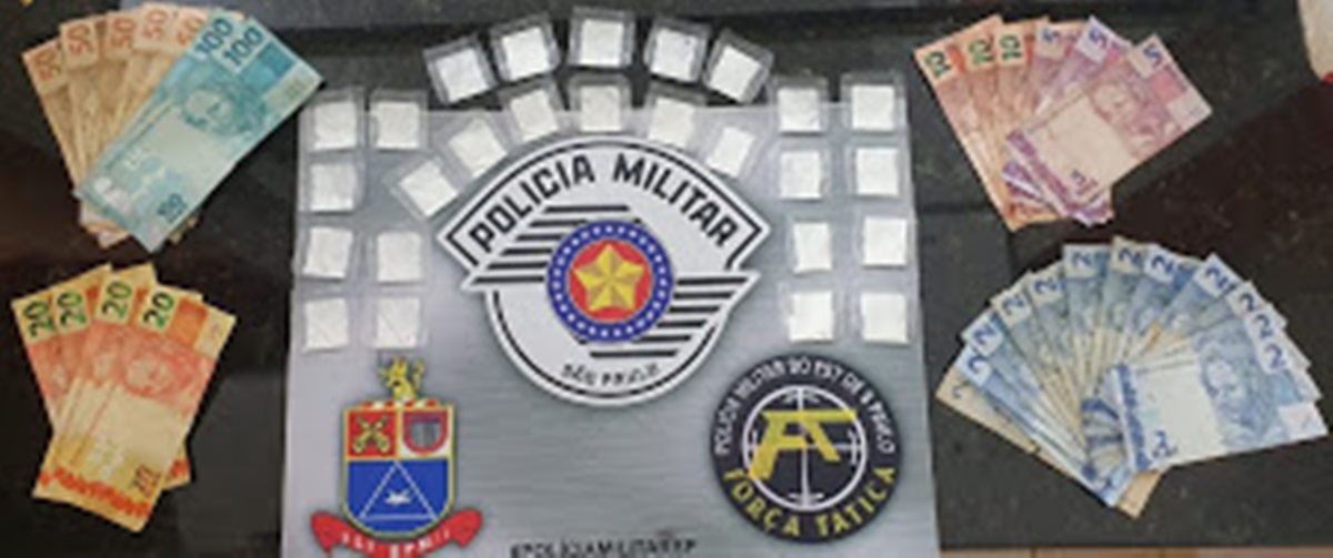 Após abordagem Polícia Militar prende homem por tráfico em Adamantina