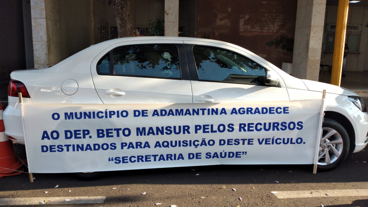 Secretaria de Saúde de Adamantina recebe mais um veículo