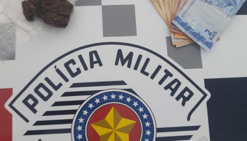 Polícia Militar prende um homem por tráfico de drogas em Adamantina