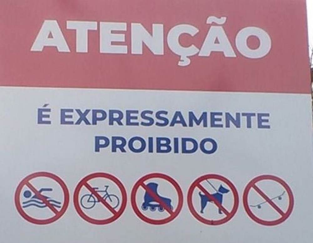 A Secretaria de Esportes de Adamantina irá solicitar placas de sinalização no Parque Caldeira e Parque dos Pioneiros