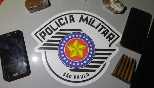 POLÍCIA MILITAR PRENDE INDIVÍDUO POR TRÁFICO DE DROGAS EM LUCÉLIA E EVITA HOMICÍDIO.