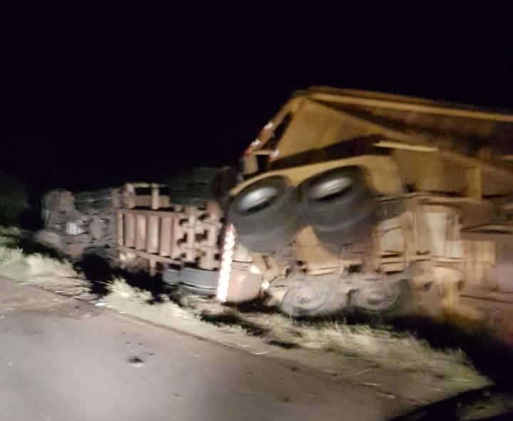 Caminhoneiro luceliense morre em acidente na Estrada da Usina Rio Vermelho, em Junqueirópolis