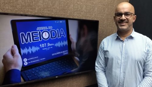 Acácio Rocha, pré candidato a prefeito de Adamantina no Jornal do Meio Dia