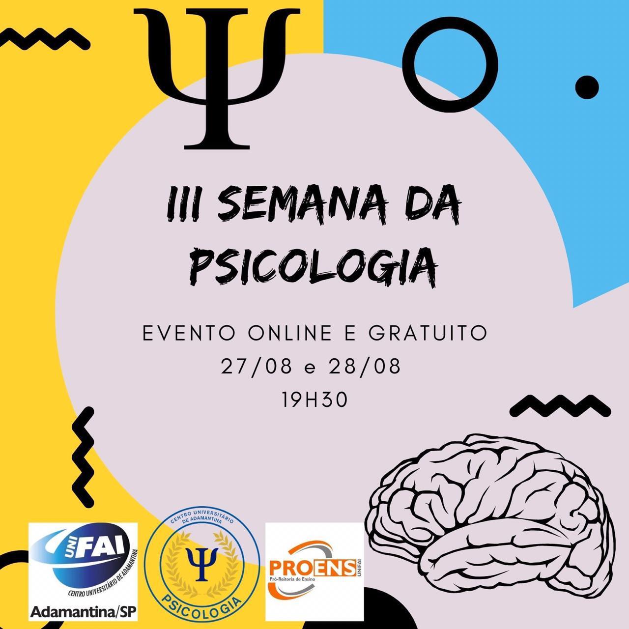 Semana de Psicologia On-line da UniFAI tem início no dia do psicólogo