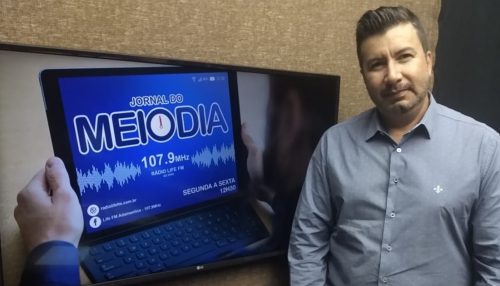 Presidente do Sincomércio Alta Paulista, Sérgio Vanderlei, no Jornal do Meio Dia