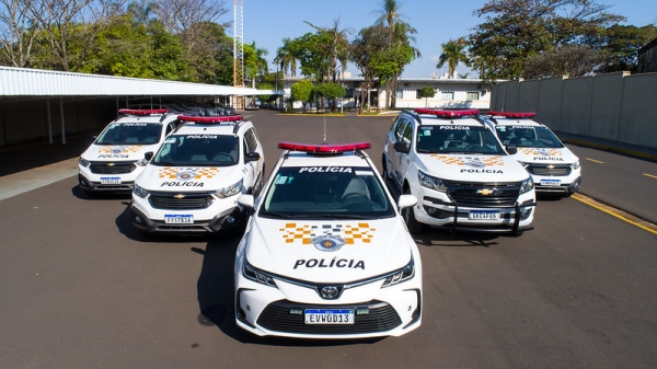 Eixo SP entrega 36 viaturas para policiamento rodoviário