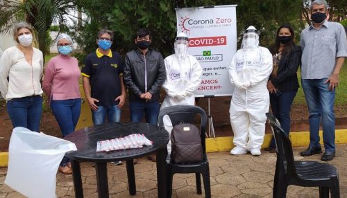 Corona Zero: Rotary testa 68 internos e funcionários do Lar dos Velhos para exames de Covid-19