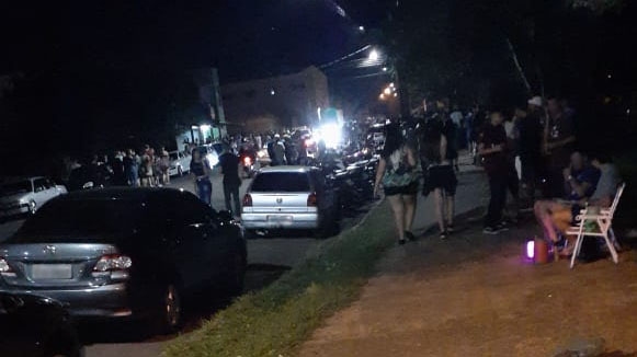 Parque dos Pioneiros com grande público na noite desta sexta-feira 28