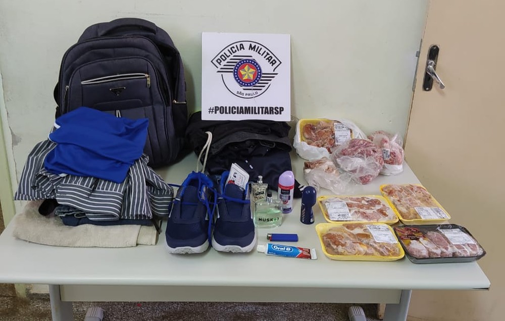 Com mercadorias escondidas em mochila, homem acaba preso por furto a residência em Presidente Prudente