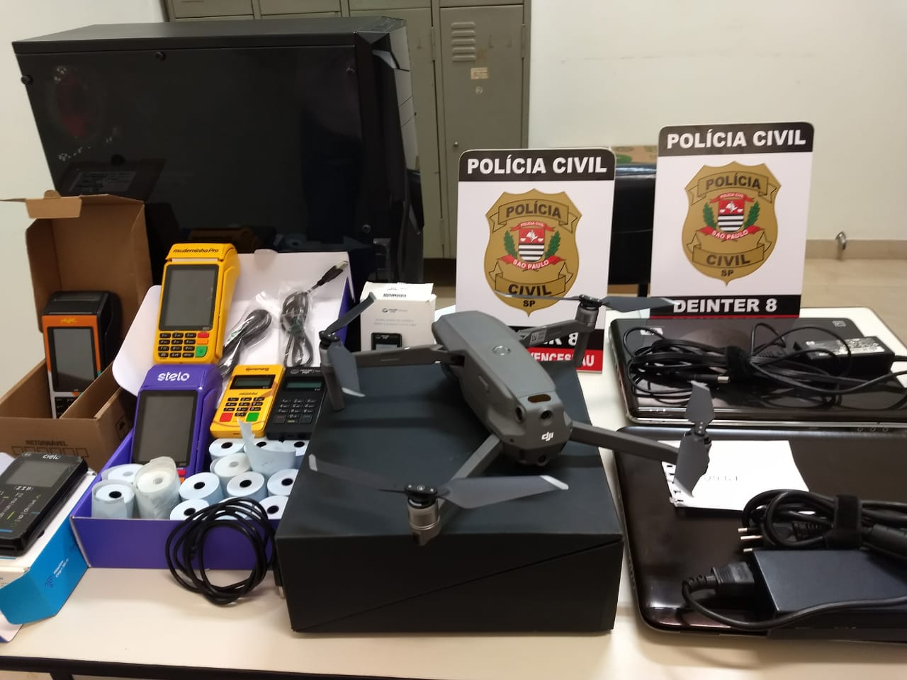 Polícia civil cumpre mandados de busca e apreensão em Presidente Venceslau