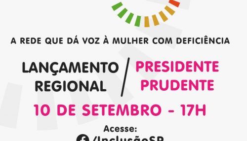 Secretaria de Estado dos Direitos da Pessoa com Deficiência lança hoje 