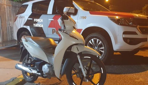 Em Dracena: Abordagem de individuo em atitude suspeita leva a Polícia Militar a apreensão de 02 adolescentes e na recuperação de uma moto furtada