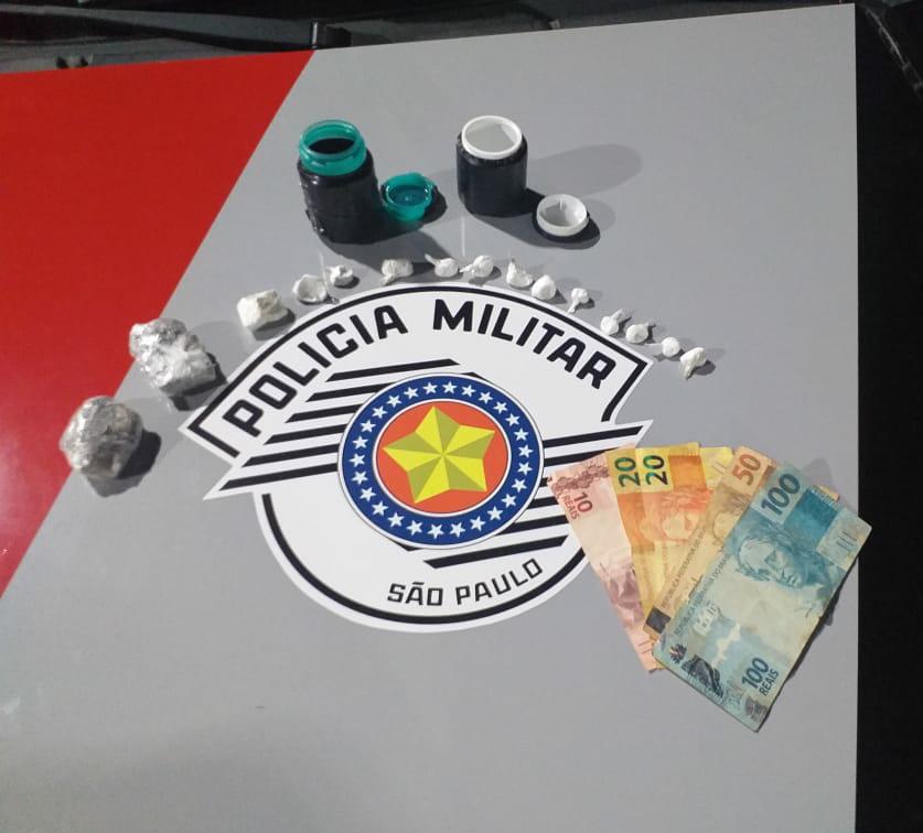 Polícia prende homem em Dracena, por tráfico de drogas