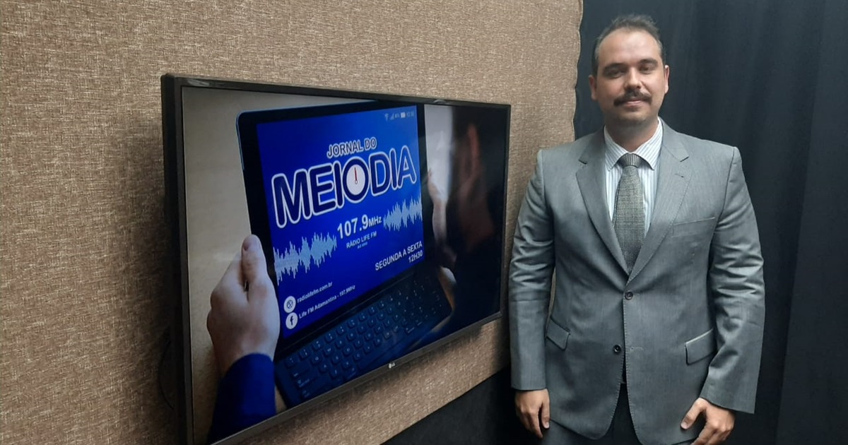 Juiz de Direito Dr. Carlos Scarazzato no Jornal do Meio Dia