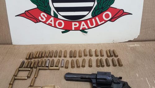 Policiais Civis de Junqueirópolis prende em flagrante homem por posse de arma de fogo