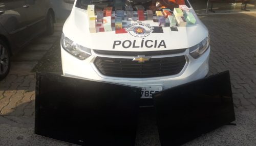 Com apoio da Aeronave Águia Polícia Militar de Lucélia recupera produtos furtados, apreende adolescente por furto e identifica comparsa maior de idade