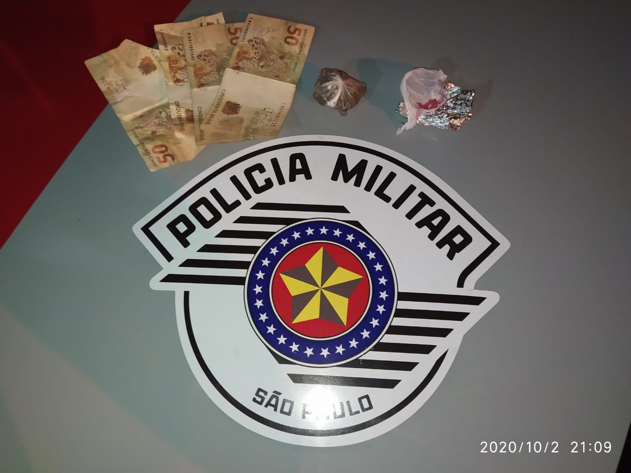 Polícia Militar prende homem em Inúbia Paulista por tráfico de drogas