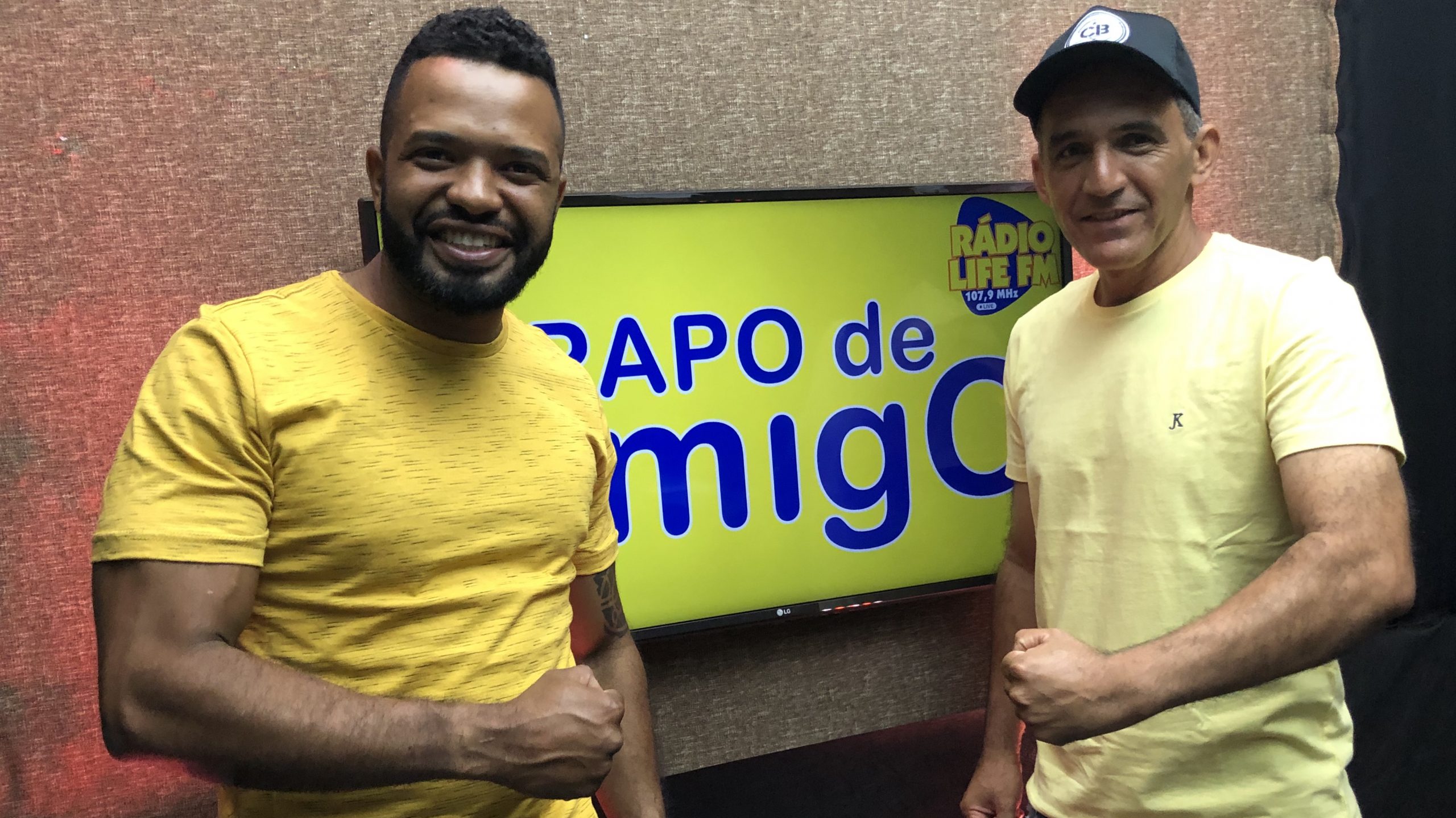 Anderson Pereira entrevista Boca Love, principal sonoplasta da Life FM