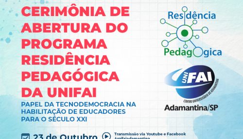 Programa Residência Pedagógica promove cerimônia virtual de abertura nesta sexta