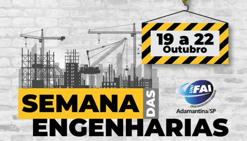Semana das Engenharias promove palestras   on-line até dia 22