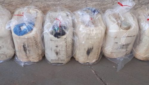 Com caminhão de combustível, homem é flagrado com álcool e gasolina furtados