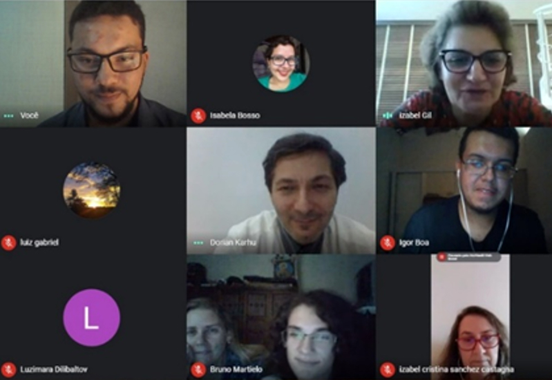 Encontro virtual sobre etnociências reúne estudantes  de História da UniFAI e pesquisador da Moldávia