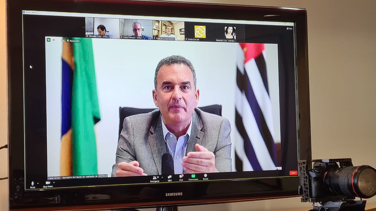 Secretaria de Estado da Habitação participa de webinário sobre moradia de interesse social