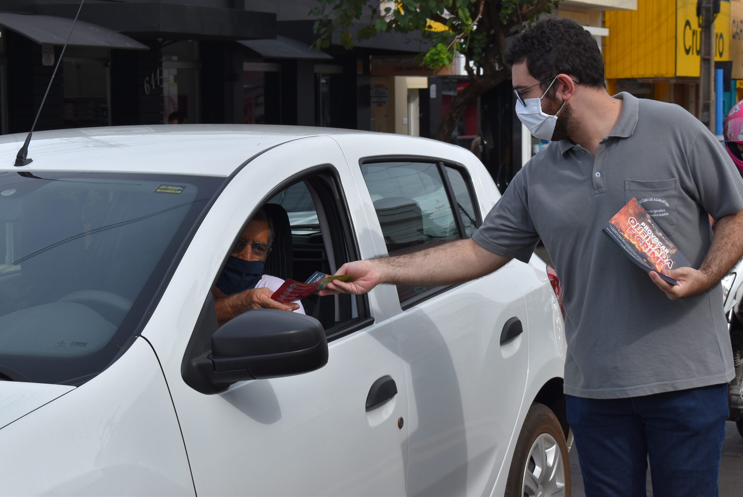 SAAMA e Corpo de Bombeiros realizam blitz educativa