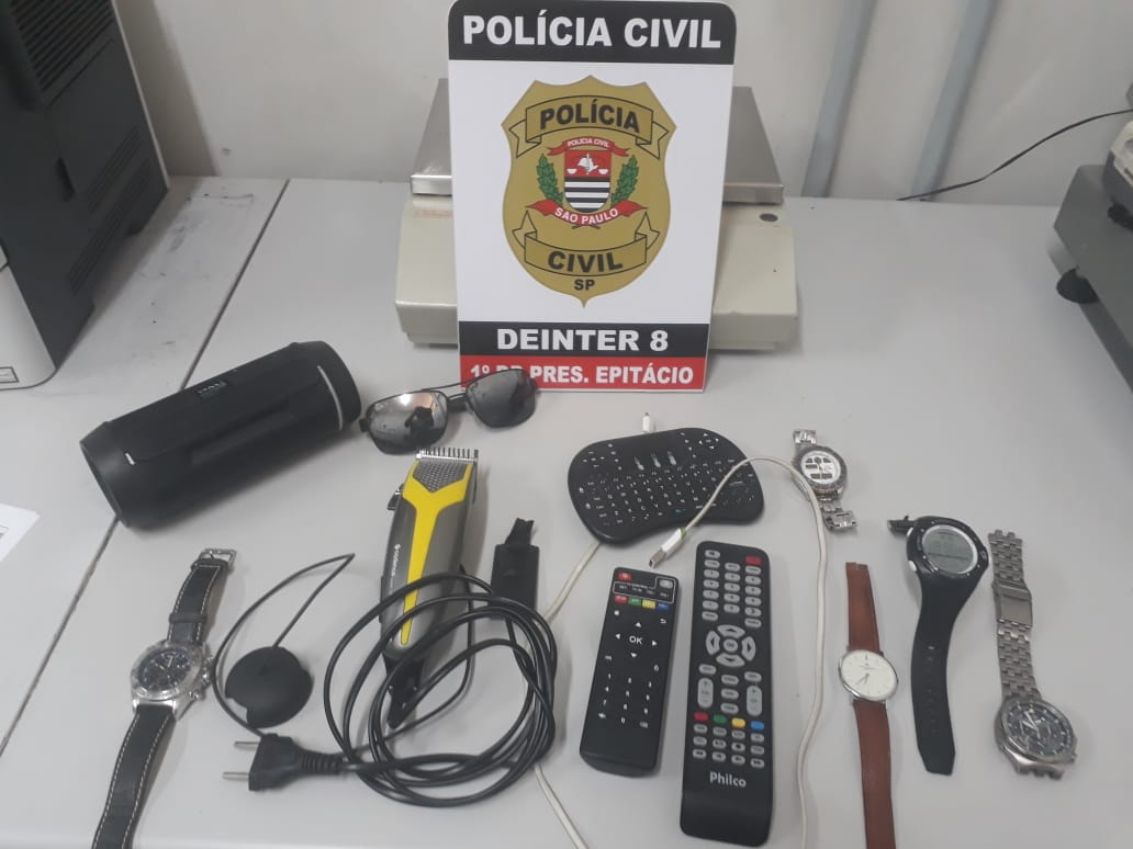 Polícia Civil esclarece furto ocorrido em Presidente Epitácio - SP