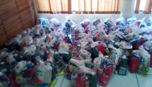 CRAS e CREAS entregam kits de higiene e limpeza para seus atendidos