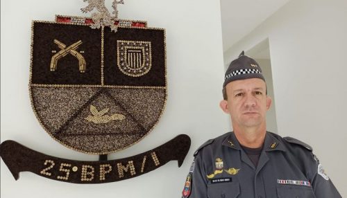 Tenente Coronel PM Mário Sérgio Nonato assume como comandante do 25º BPM/I