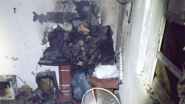 Incêndio em residencia na cidade de  Tupã, faz uma v´tima fatal de 54 anos