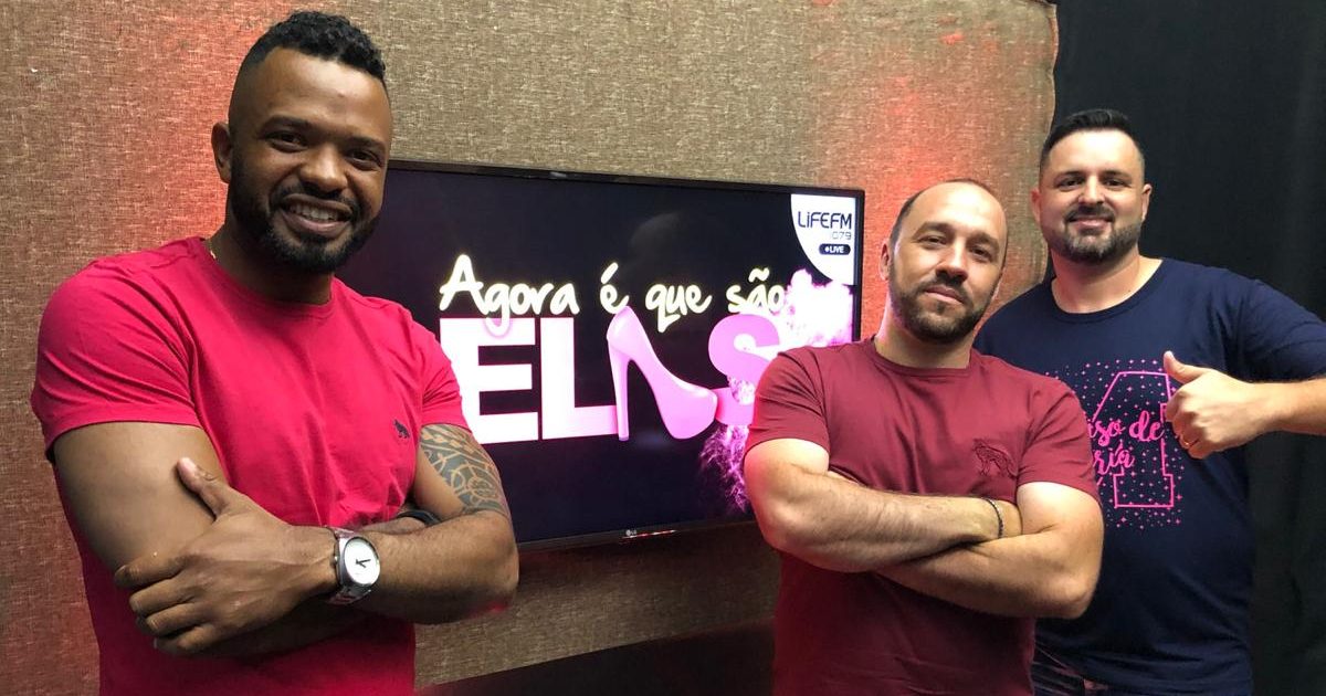 Três amigos falam sobre a saúde do homem no Agora é Que São Elas